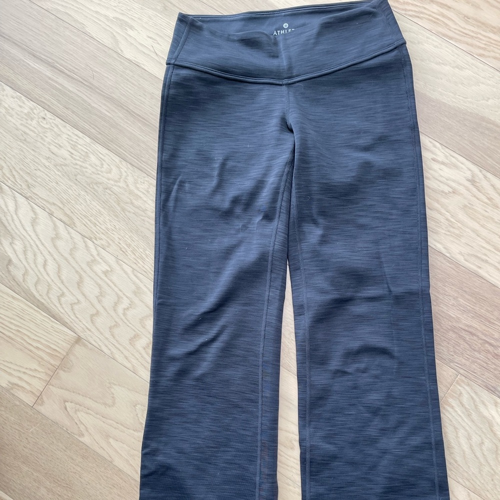 Athleta straight leggings, XXSP, fleece inside
